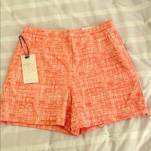 NWT Orange and White Shorts!